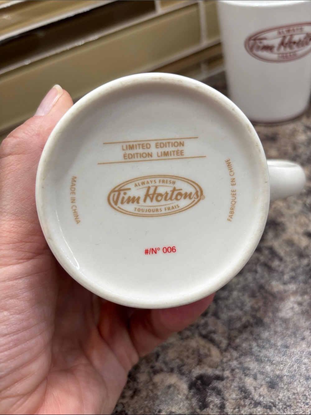 Tim Hortons Mugs - Picture 3 of 10